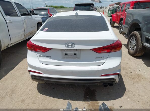 KMHD04LB7JU450224 2018 HYUNDAI ELANTRA Белый 