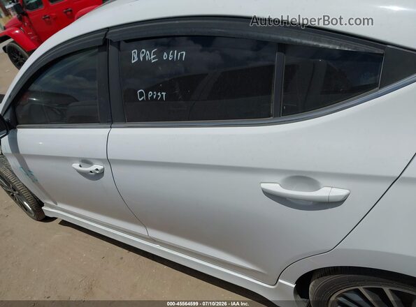 KMHD04LB7JU450224 2018 HYUNDAI ELANTRA Белый 
