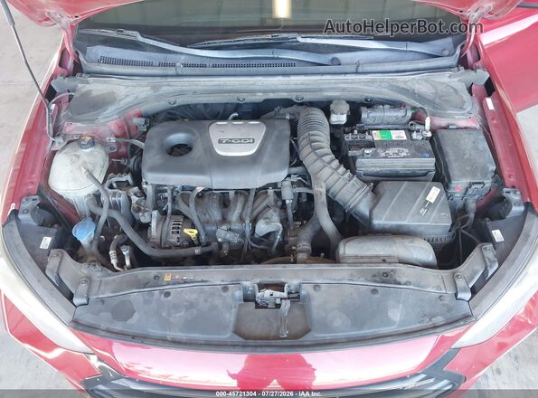 KMHD04LB7JU451938 2018 HYUNDAI ELANTRA Red Rear view