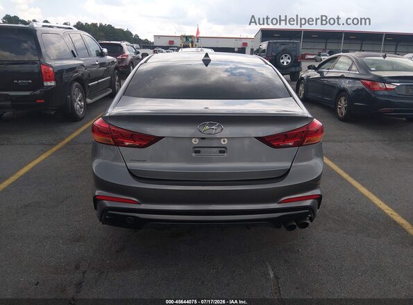 KMHD04LB8JU685263 2018 HYUNDAI ELANTRA Silver 
