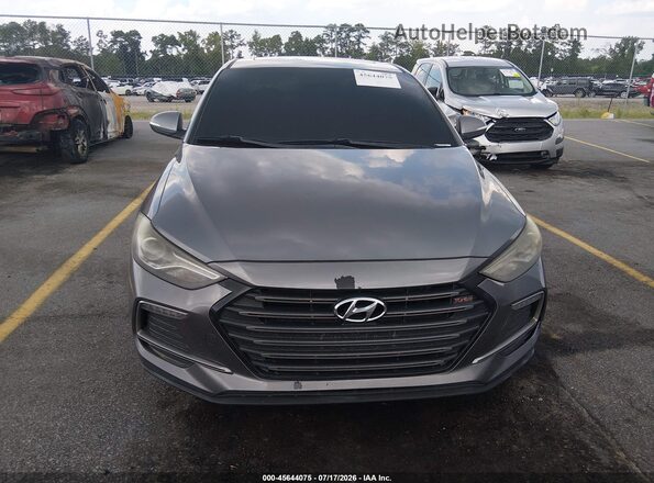 KMHD04LB8JU685263 2018 HYUNDAI ELANTRA Silver Vista del cuadro de instrumentos