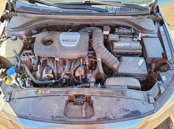 KMHD04LBXJU614601 2018 HYUNDAI ELANTRA Silver უკანა სალონის ხედი
