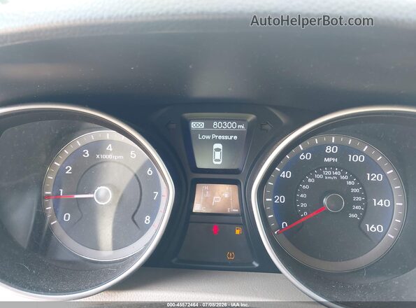 KMHD35LH0GU251607 2016 HYUNDAI ELANTRA GT White Vista de los asientos traseros