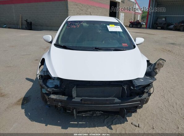 KMHD35LH0GU251607 2016 HYUNDAI ELANTRA GT White Vista frontal