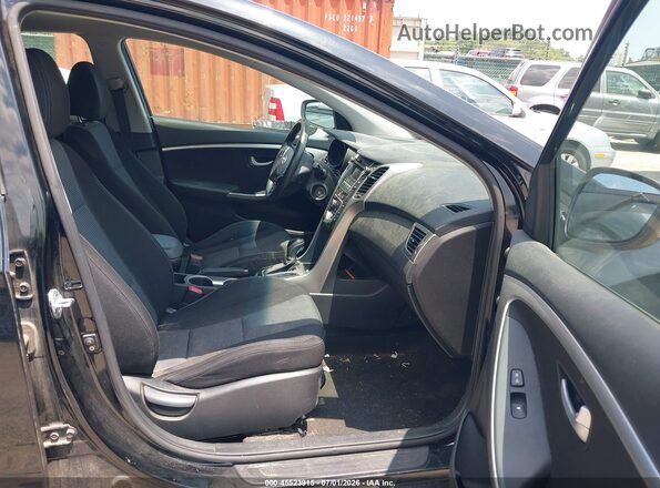KMHD35LH0GU262736 2016 HYUNDAI ELANTRA GT Black Սալոնի դիմացի տեսք