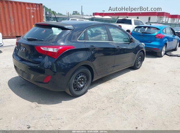 KMHD35LH0GU262736 2016 HYUNDAI ELANTRA GT Black Հետևի աջ