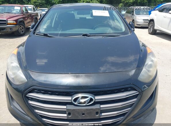 KMHD35LH0GU262736 2016 HYUNDAI ELANTRA GT Black Դիմացի տեսք