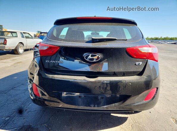 KMHD35LH0GU263546 2016 HYUNDAI ELANTRA Черный Вид сзади