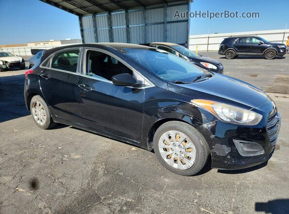 KMHD35LH0GU263546 2016 HYUNDAI ELANTRA Черный Передняя правая четверть