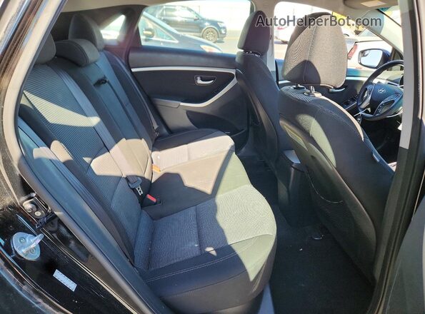 KMHD35LH0GU263546 2016 HYUNDAI ELANTRA Черный Вид задних сидений