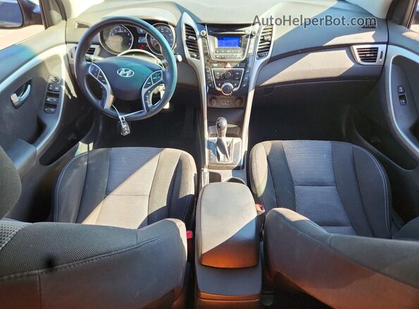 KMHD35LH0GU263546 2016 HYUNDAI ELANTRA Черный Вид панели приборов