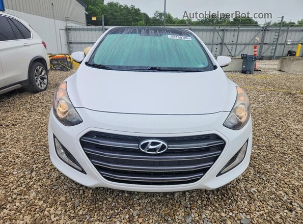 KMHD35LH0GU270674 2016 HYUNDAI ELANTRA White Front view