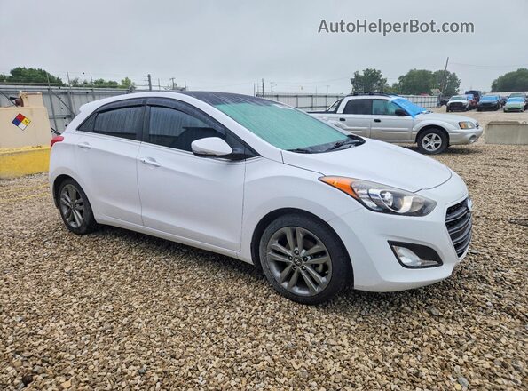 KMHD35LH0GU270674 2016 HYUNDAI ELANTRA White Front right
