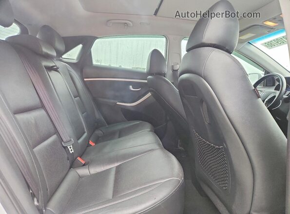 KMHD35LH0GU270674 2016 HYUNDAI ELANTRA White Rear seats view