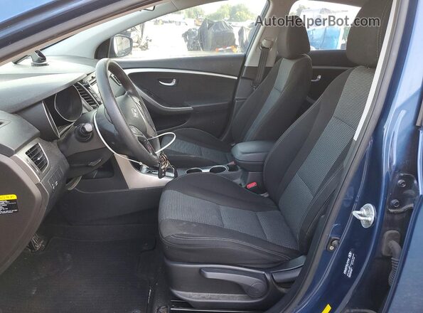 KMHD35LH0GU304788 2016 HYUNDAI ELANTRA Blue Vista interior delantera