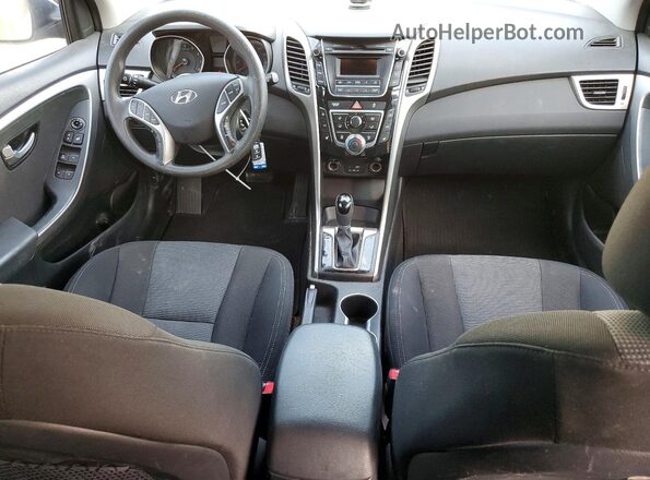 KMHD35LH0GU304788 2016 HYUNDAI ELANTRA Blue Vista del salpicadero