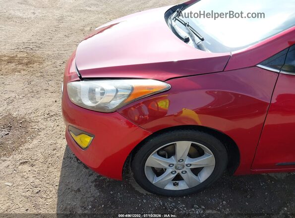 KMHD35LH0GU337886 2016 HYUNDAI ELANTRA GT Красный Вид спереди