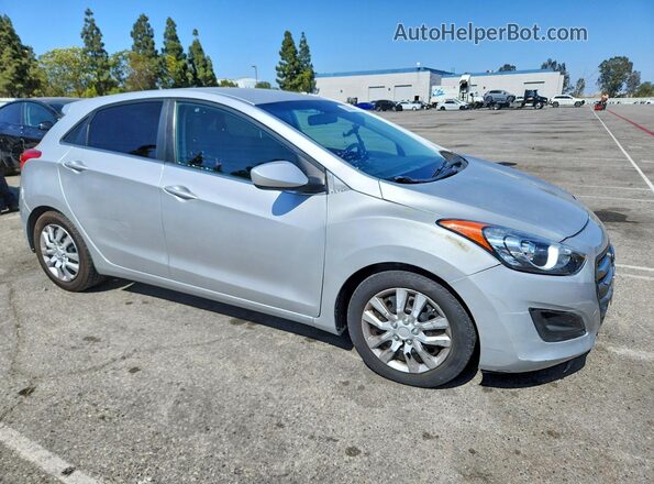 KMHD35LH1GU252233 2016 HYUNDAI ELANTRA Серебряный Передняя правая четверть