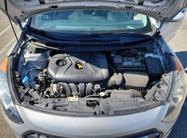 KMHD35LH1GU252233 2016 HYUNDAI ELANTRA Серебряный Вид задней части салона