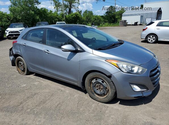 KMHD35LH1GU264009 2016 HYUNDAI ELANTRA Gray წინა მარჯვენა