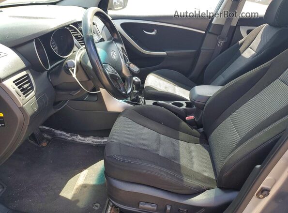 KMHD35LH1GU264009 2016 HYUNDAI ELANTRA Gray წინა სალონის ხედი
