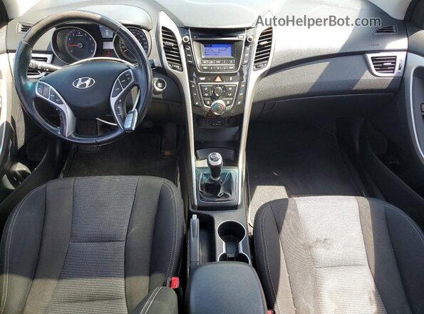 KMHD35LH1GU264009 2016 HYUNDAI ELANTRA Gray წინა პანელის ხედი
