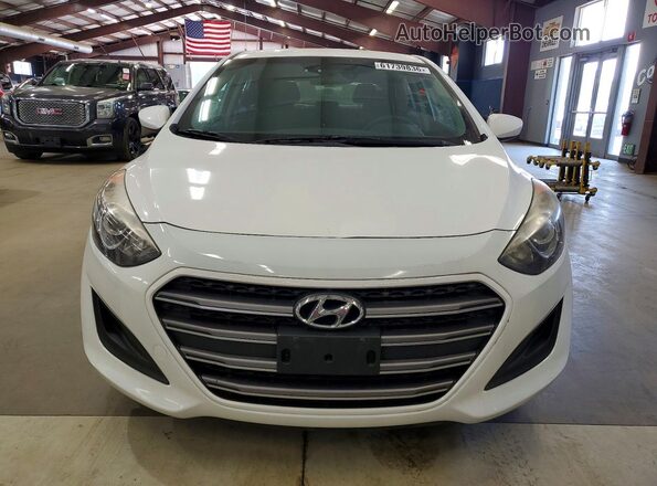 KMHD35LH1GU303701 2016 HYUNDAI ELANTRA White Widok z przodu