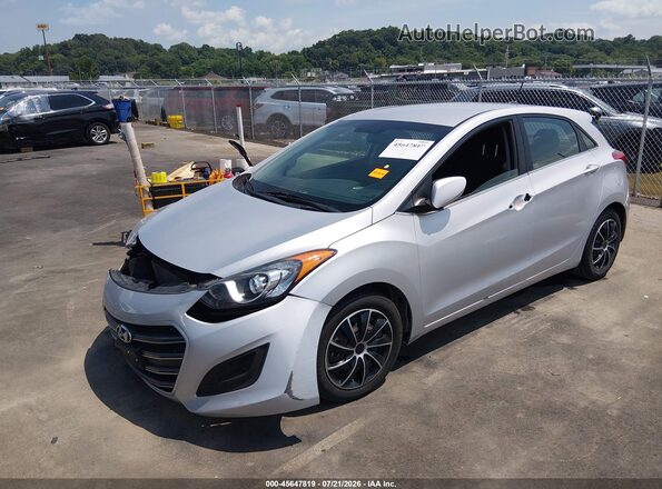 KMHD35LH1GU314441 2016 HYUNDAI ELANTRA GT Серебряный Передняя левая четверть