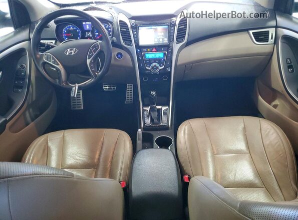 KMHD35LH1GU316156 2016 HYUNDAI ELANTRA White Вид панелі приладів