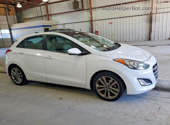 KMHD35LH1GU316156 2016 HYUNDAI ELANTRA White Передня права чверть