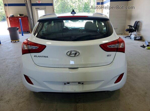 KMHD35LH1GU316156 2016 HYUNDAI ELANTRA White Вид ззаду