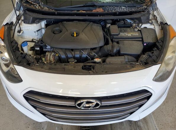 KMHD35LH1GU316156 2016 HYUNDAI ELANTRA White Вид задньої частини салону