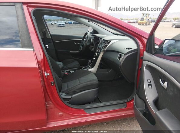 KMHD35LH1HU365892 2017 HYUNDAI ELANTRA GT Red Front interior view