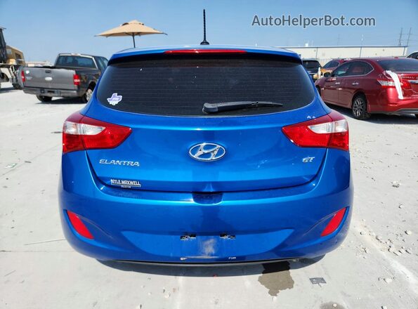 KMHD35LH1HU376908 2017 HYUNDAI ELANTRA Blue Vista trasera