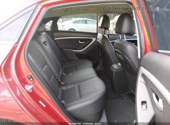 KMHD35LH2GU258591 2016 HYUNDAI ELANTRA GT Red Widok naklejki z numerem VIN
