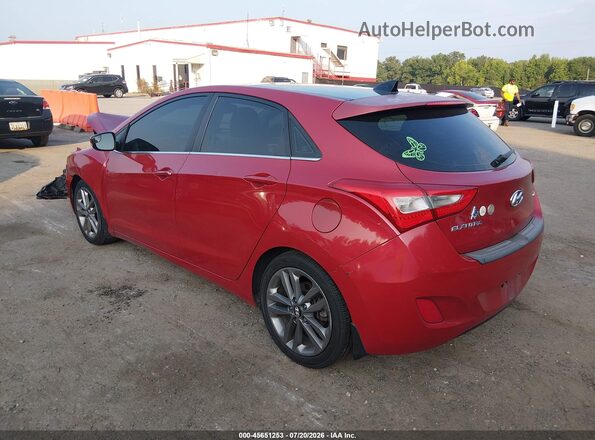 KMHD35LH2GU258591 2016 HYUNDAI ELANTRA GT Red Tył lewy