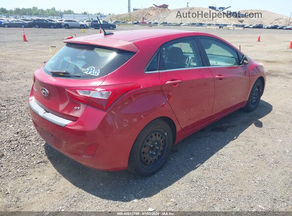 KMHD35LH2GU261278 2016 HYUNDAI ELANTRA GT Red Tył prawy