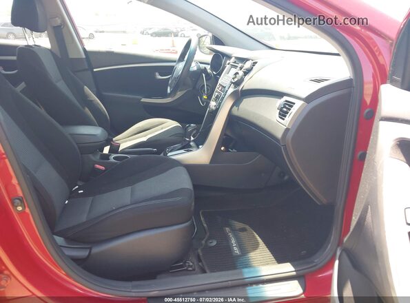 KMHD35LH2GU261278 2016 HYUNDAI ELANTRA GT Red Widok wnętrza z przodu