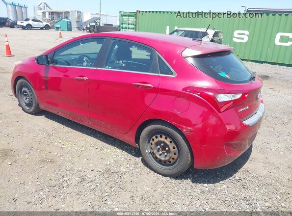 KMHD35LH2GU261278 2016 HYUNDAI ELANTRA GT Red Tył lewy