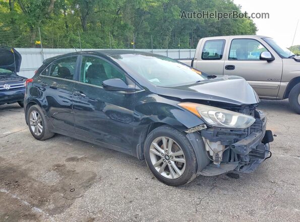 KMHD35LH2GU283992 2016 HYUNDAI ELANTRA Black Передня права чверть