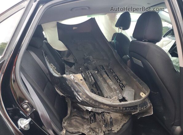 KMHD35LH2GU283992 2016 HYUNDAI ELANTRA Black Вид задніх сидінь