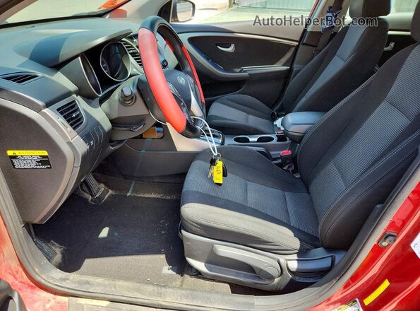 KMHD35LH2GU326274 2016 HYUNDAI ELANTRA Red წინა სალონის ხედი