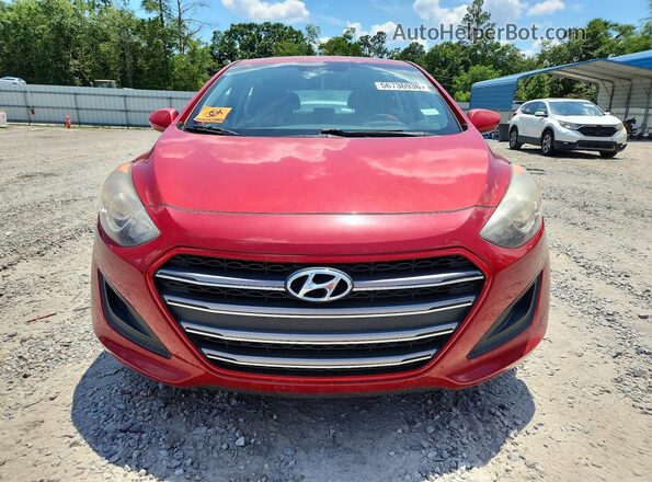 KMHD35LH2GU326274 2016 HYUNDAI ELANTRA Red წინა ხედი