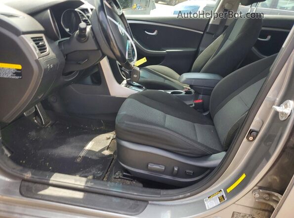 KMHD35LH2GU329899 2016 HYUNDAI ELANTRA Серый Вид салона спереди