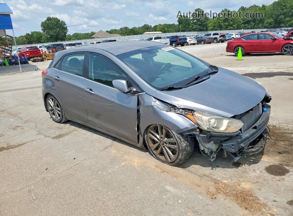 KMHD35LH2GU329899 2016 HYUNDAI ELANTRA Серый Передняя правая четверть