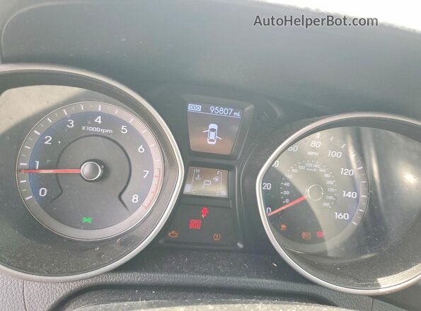 KMHD35LH2GU329899 2016 HYUNDAI ELANTRA Серый Вид щитка приборов