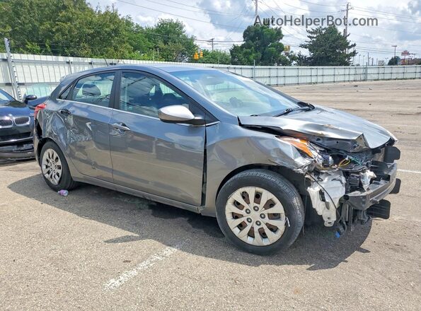 KMHD35LH2GU333032 2016 HYUNDAI ELANTRA Gray წინა მარჯვენა