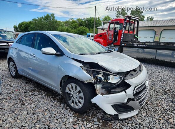KMHD35LH2HU368249 2017 HYUNDAI ELANTRA Silver Front right