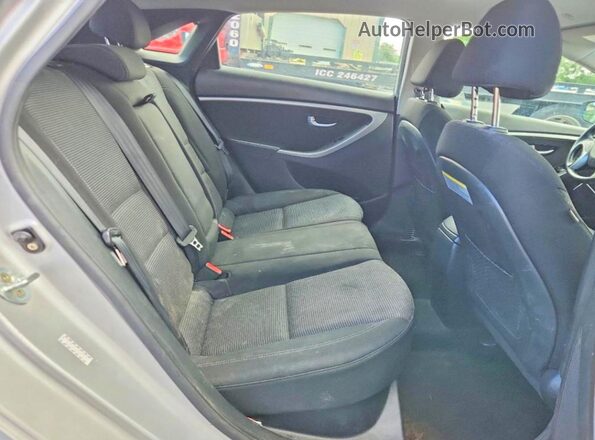 KMHD35LH2HU368249 2017 HYUNDAI ELANTRA Silver Rear seats view