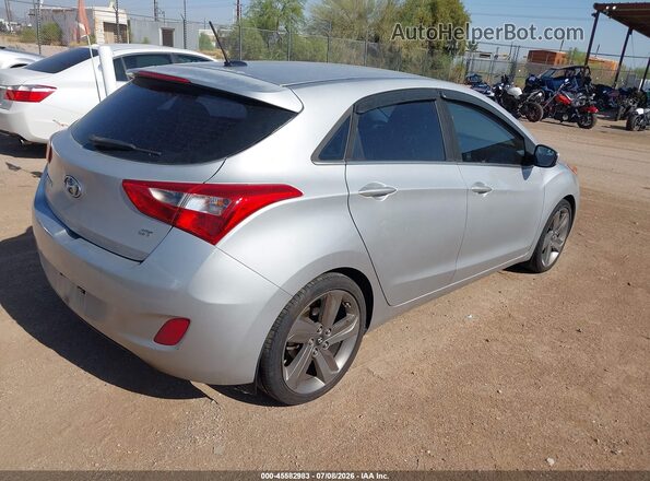 KMHD35LH2HU370860 2017 HYUNDAI ELANTRA GT Silver Trasero derecho